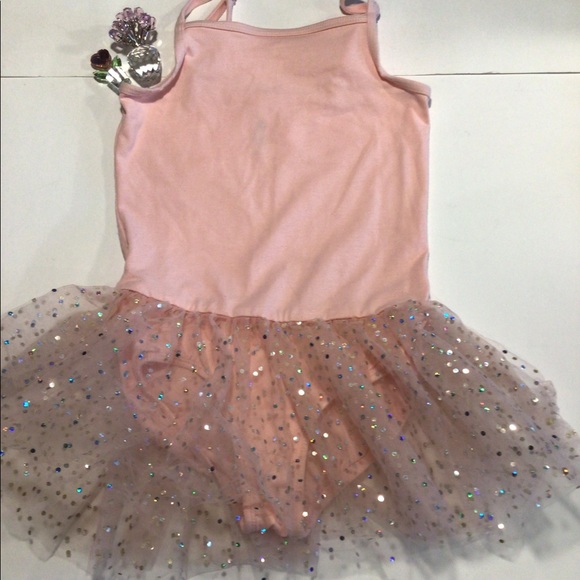 Other - Pink Leotard with Sparkly Tutu ❤️ Host Pick!